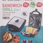 Machine à Sandwich 2 en 1 ClassyTouch 1800w